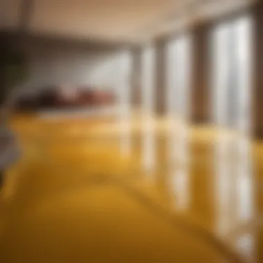 Precision Preparation: Key to Successful Regrouting Abstract representation of meticulous floor preparation