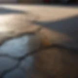 Water Seepage Through Cracked Garage Slab