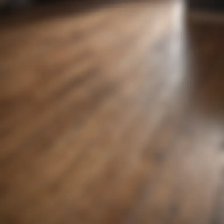 A beautifully arranged floor installation demonstrating modern design aesthetics