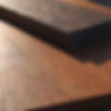 Detailed breakdown of deck materials