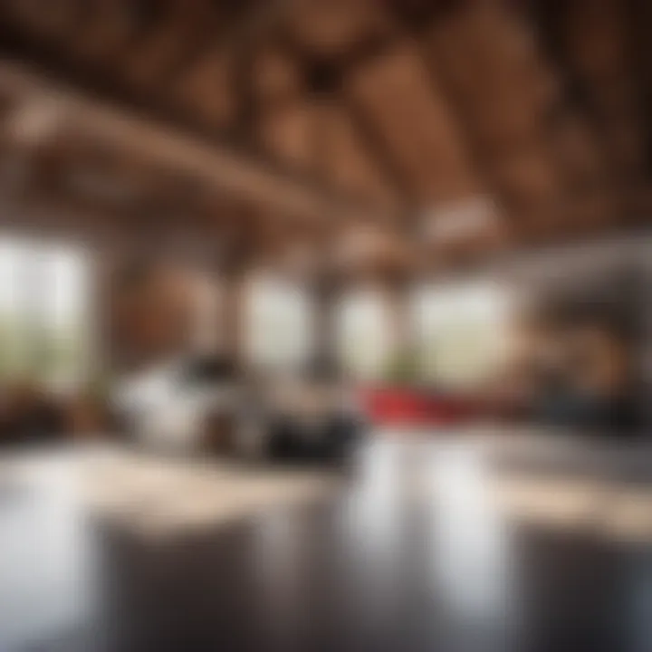 Architectural Blueprint for Garage with Loft