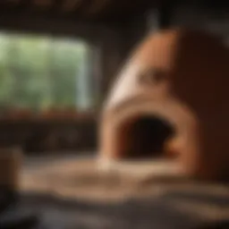 Artisanal clay oven
