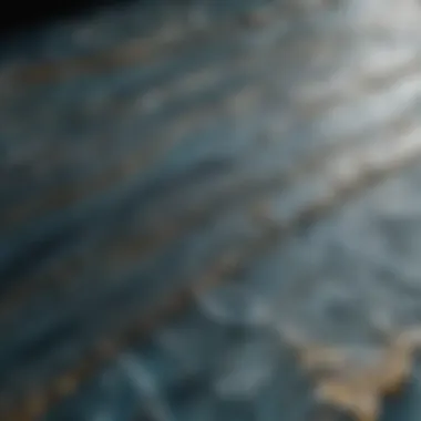 Artistic Glass Surface Pattern