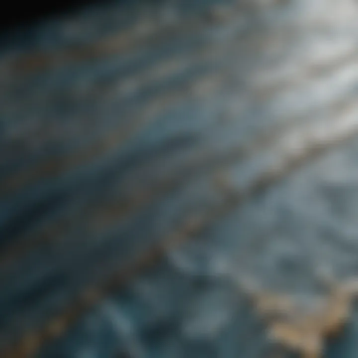 Artistic Glass Surface Pattern