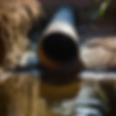 Analyzing the extent of sewer line blockages Main sewer line blockage severity assessment