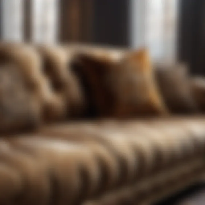 Luxurious Couch Fabric