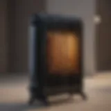 Oil radiator heater showcasing sleek design and functionality