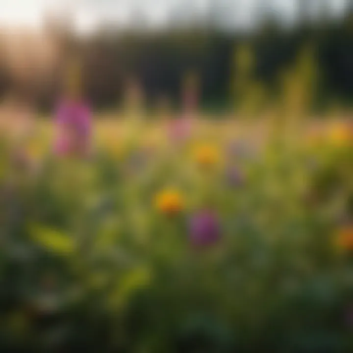 Budding Wildflowers in Northern Minnesota