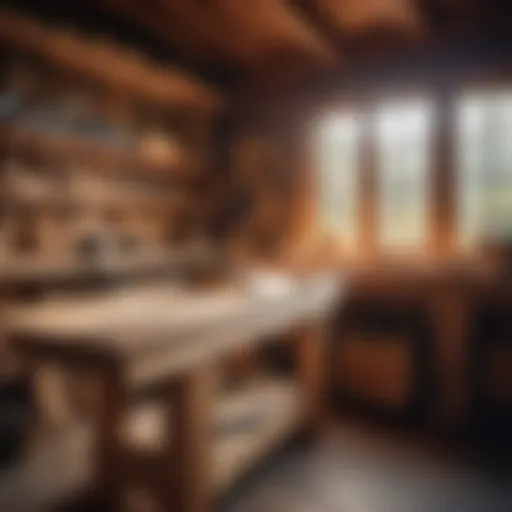 Woodworking tools for shed rafter construction