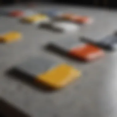 Selection of high-quality paints suitable for granite surfaces