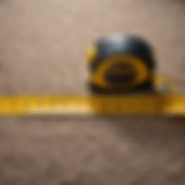 Carpet measuring tape