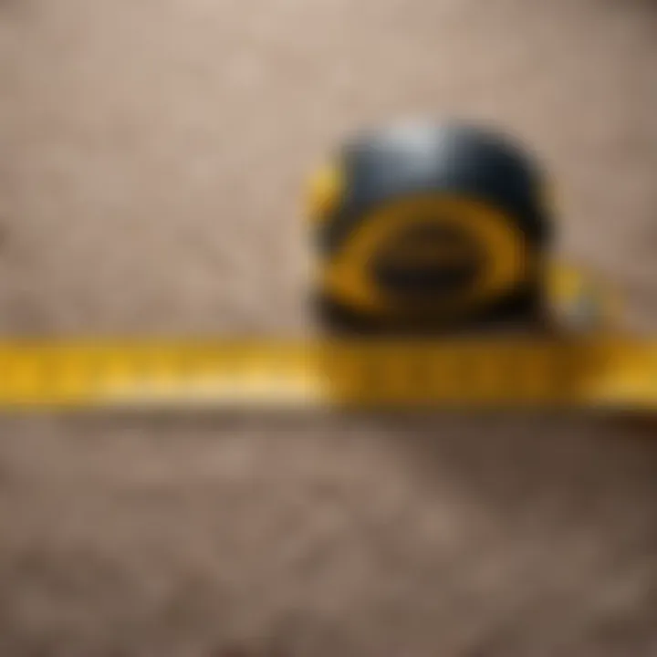 Carpet measuring tape