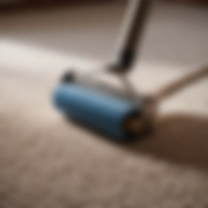 Carpet seam roller