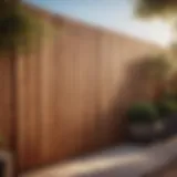 Aesthetic Cedar Fence Panel