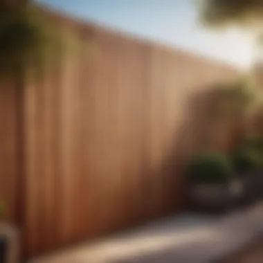 Aesthetic Cedar Fence Panel