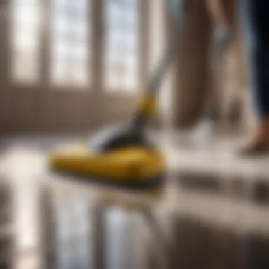 Detailing the cleaning process Detailing the cleaning process
