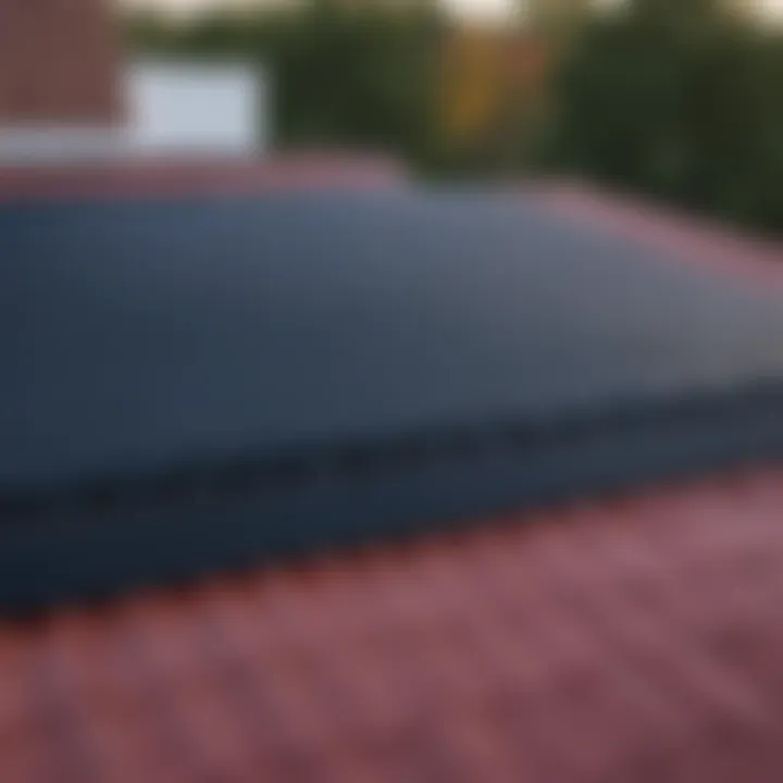 Composite roll roofing installation process