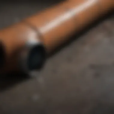 Comparative Analysis of Sewer Pipe Materials Diagram illustrating various sewer pipe materials and their characteristics