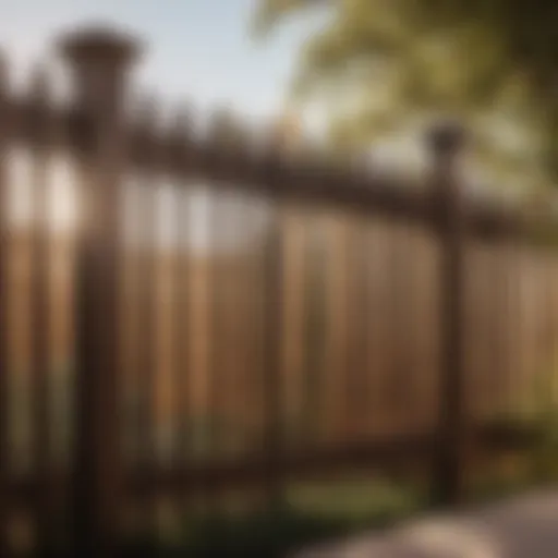 Crafting Detailed Fence Blueprint