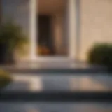 Concrete porch material selection