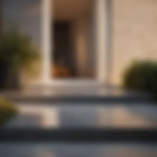 Concrete porch material selection