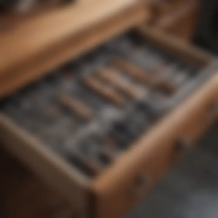Tools required for building custom drawers