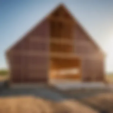 Efficient Construction Process of a 20 by 40 Pole Barn Construction process of a pole barn