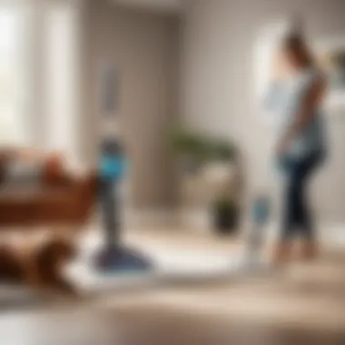 Enhanced Maneuverability for Effortless Cleaning Cordless Vacuum Maneuverability Feature