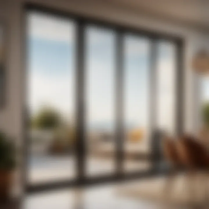 High-quality materials for sliding glass door replacement