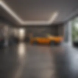 Architectural Garage Design Sketch