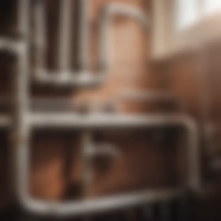 Detailed inspection of house plumbing system