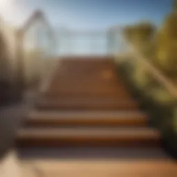 Precise measurements for deck stairs