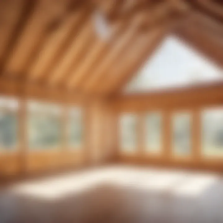 Illustration depicting energy efficiency concept in insulation