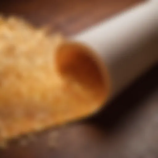 Illustration of thermal insulation materials