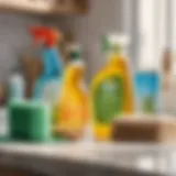 Eco-friendly cleaning ingredients and supplies