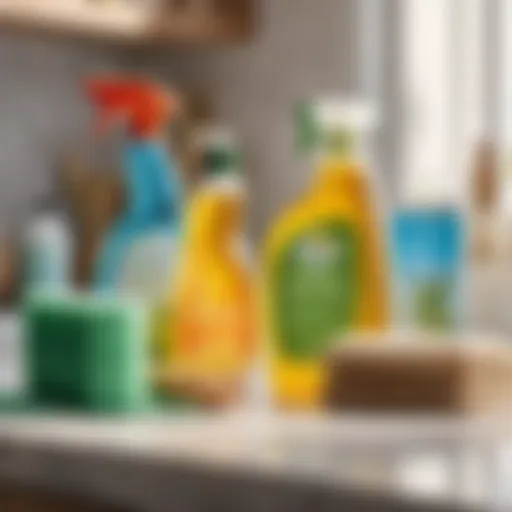 Eco-friendly cleaning ingredients and supplies