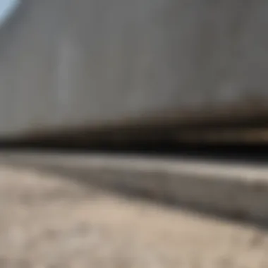 Maintaining Concrete Integrity After Paint Removal Clean concrete surface post paint removal