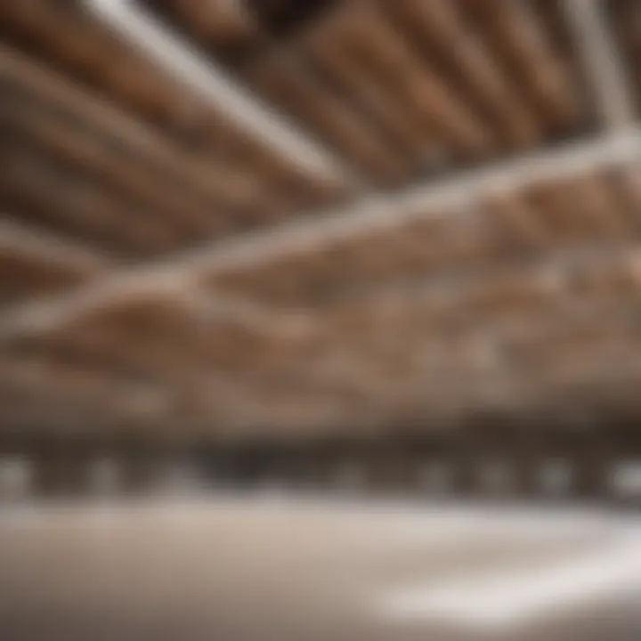 Efficient use of hollow beams for industrial-inspired ceiling design