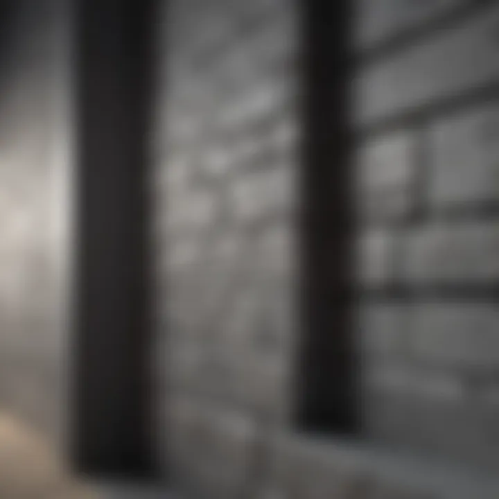 Contemporary Grey Brick Design
