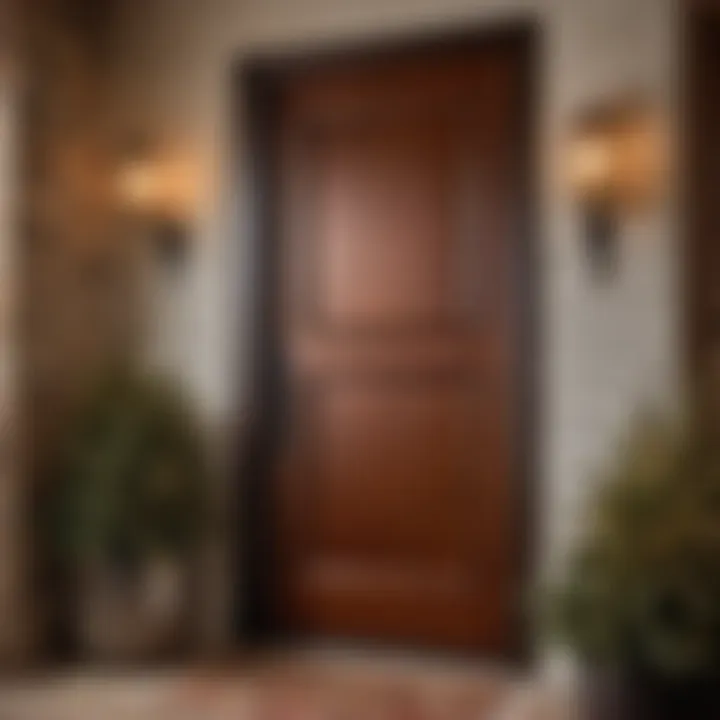 Durable Construction of Masonite Smooth Fiberglass Door