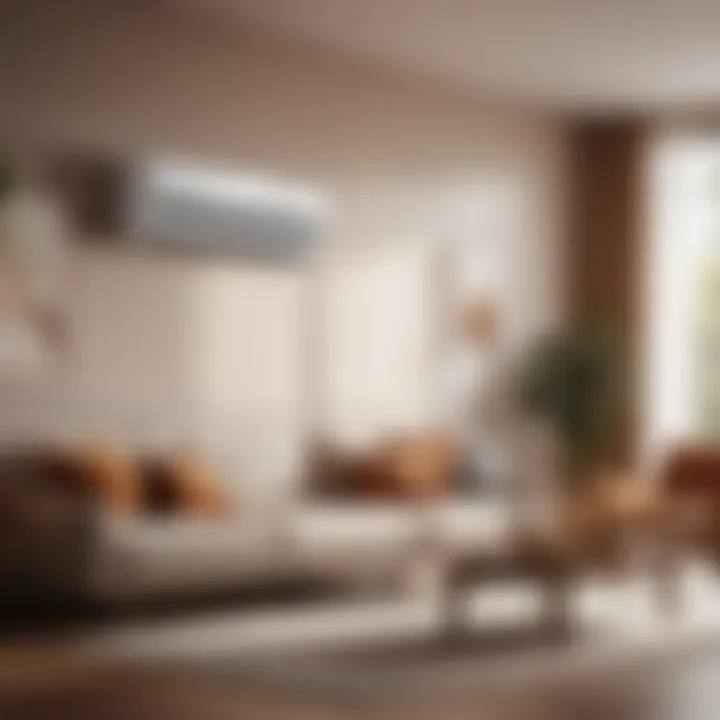 Elegant Built-In Air Conditioner Design