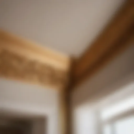 Elegant Crown Molding Frame Detail