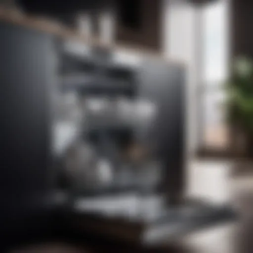 Elegant dishwasher design
