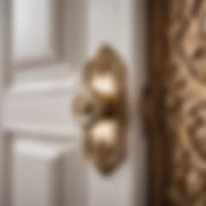 Elegant door hardware for the finishing touch