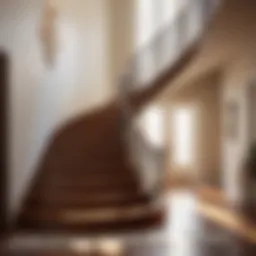 Elegant Hardwood Stairs