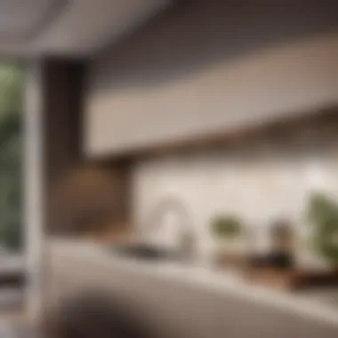 Elegant Kitchen Cabinet Design - Contemporary Glass