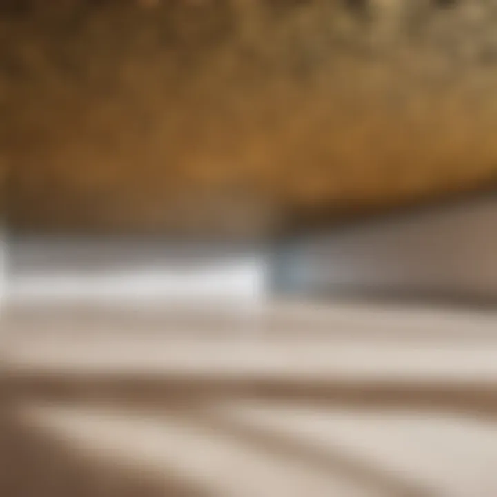 Elegant materials selection for cost analysis of drop ceilings