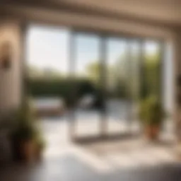 Elegant patio door design