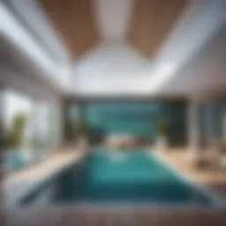 Elegantly Designed Pool Interior