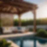 Luxurious Poolside Cabana